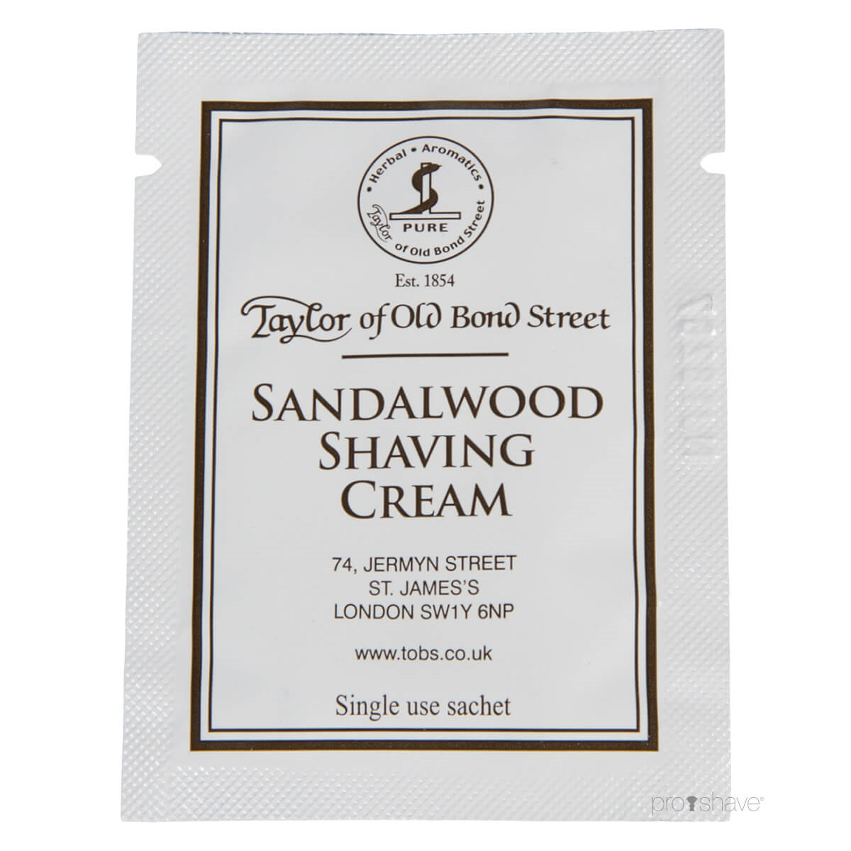 Billede af Taylor Of Old Bond Street Barbercreme, Sandeltræ, 5 ml., SAMPLE